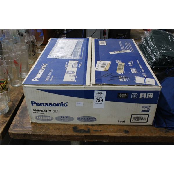 Panasonic VHS/DVD Player in Box