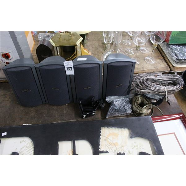 Aiwa Surround Speakers 4, Speaker Cable