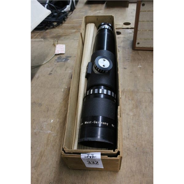 Large German Camera Lens Tela Astronar