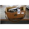 Image 1 : Vintage Camera, Accessories, Leather Bag