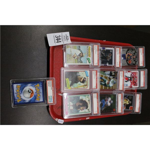10-Collector Sports/Pokemon Trading Card - Some Autographed - 10 X $