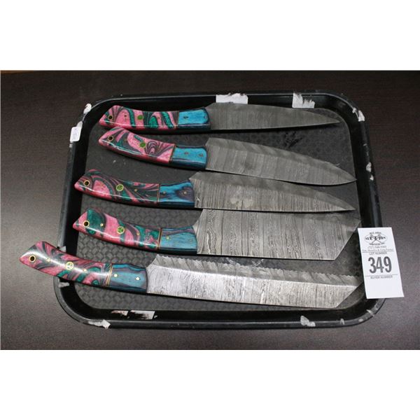 5-Custom Knife - 5 X $