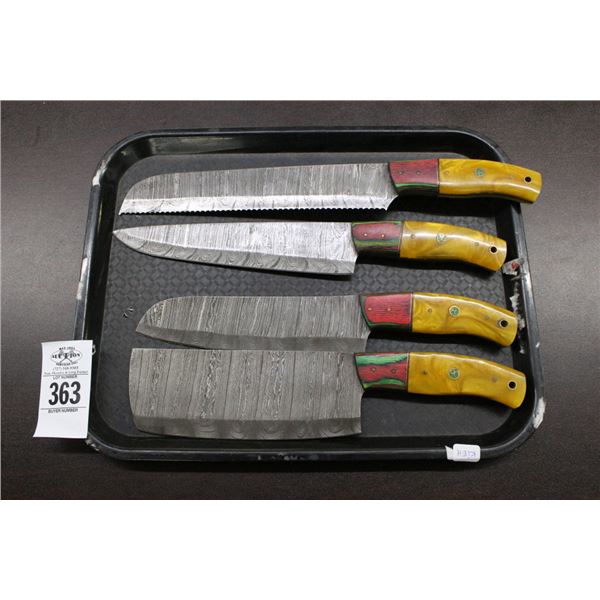 4-Custom Knife - 4 X $