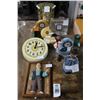 Image 1 : Small Mantle Clocks 4, Anniversary Clock, Decanter, Décor
