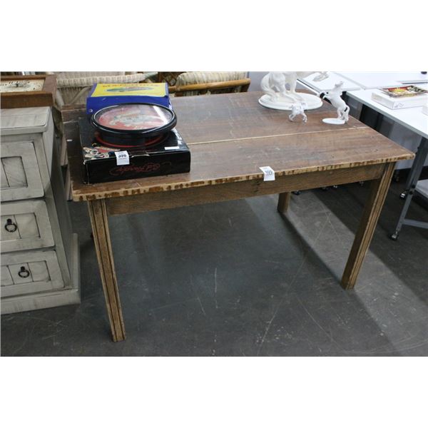 Distressed Small Rectangular Dining Table