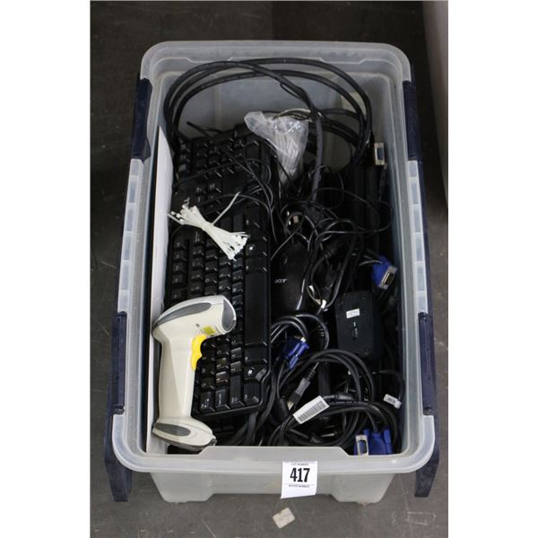Computer Cords, Mouses, Peripherals