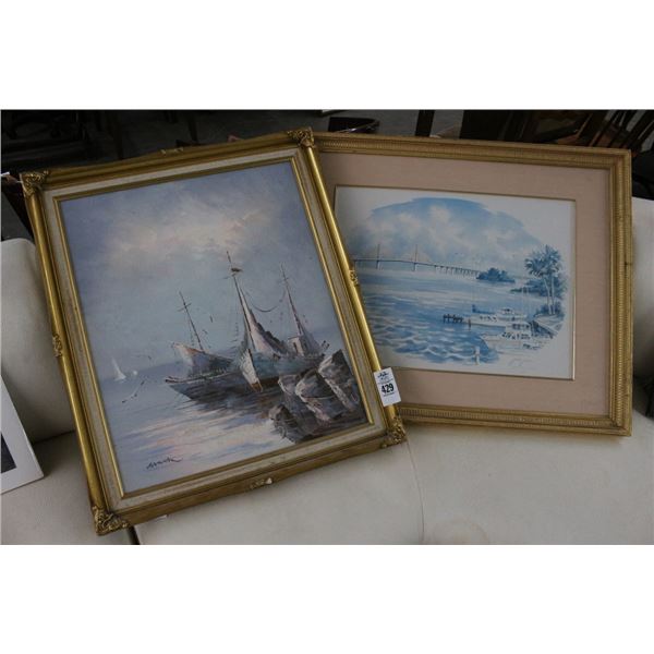 Sunshine Skyway/Sea Scape Wall Art - 2