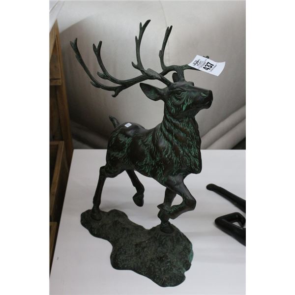 Deer Bronze ? Metal Statuary