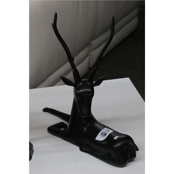 Deer Metal Statuary