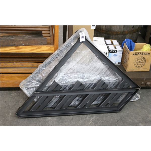 Metal Corner Stands - Pair