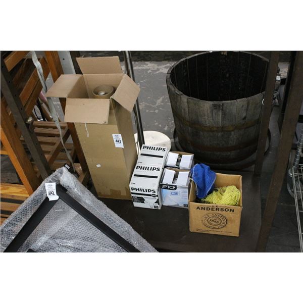 Lamp, Bulbs, Dive Weights