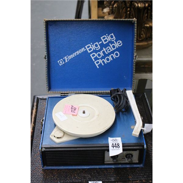 Emerson Big Big Portable Phono Table