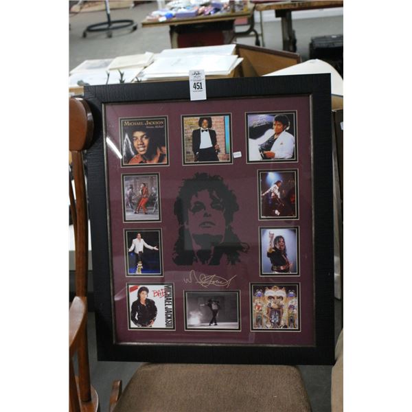 Michael Jackson Autographed Memorabilia