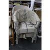 Image 1 : Wicker Armchairs - Set of 4