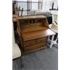 Image 2 : Mahogany Drop Front Desk - Some Scratches