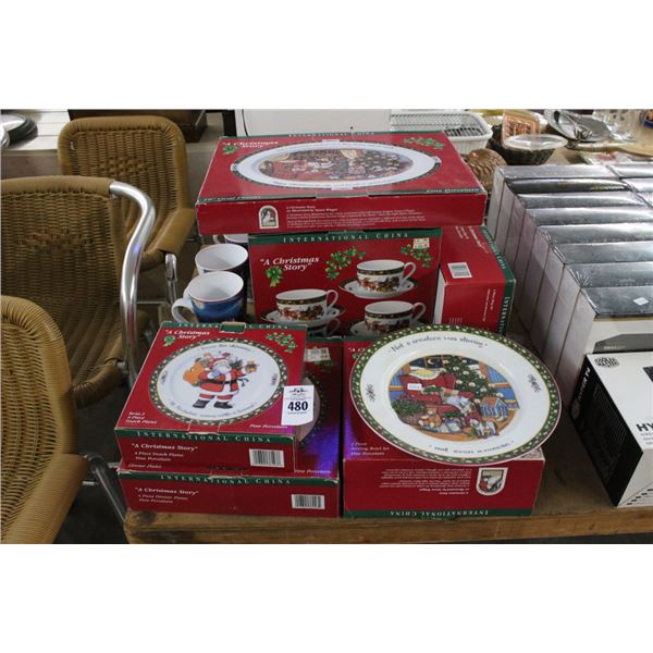 A Chirstmas Story Porcelain Christmas Dish Set - ALL