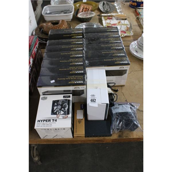 Signamax 5 Port Ethernet Switches 14, Muffin Fan, Electronics