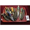 Image 1 : 7-Custom Knife w/Sheath - 7 X $