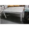 Image 1 : New Picked Fence Dining Table Grey/White