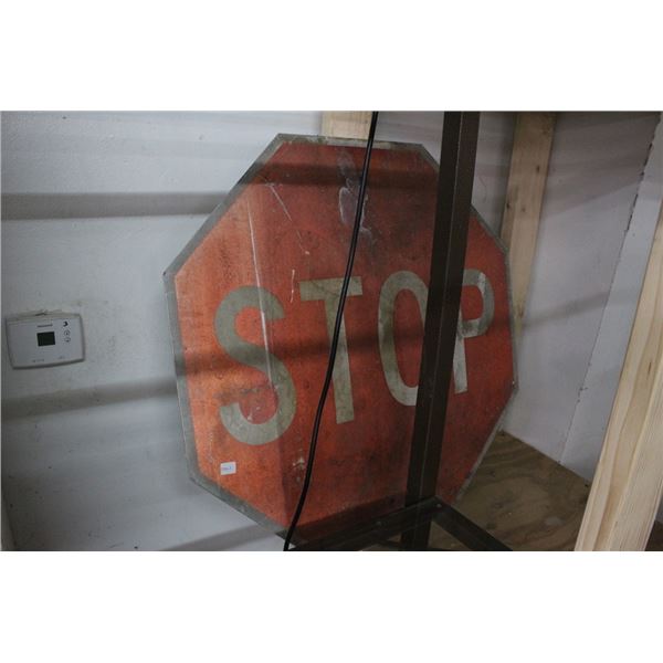 Metal Stop Sign