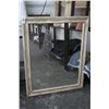 Image 1 : Large Raw Wood Framed Mirror - No Shipping