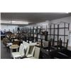 Image 3 : 18-Metal  9.5'  4 Shelf Merchandising Rack - Missing Some Glass - 18 X $
