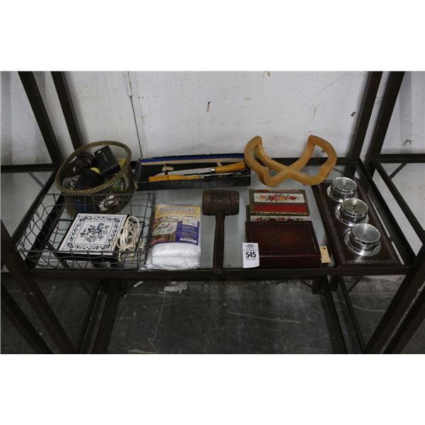 Mallet, Fillet Set, Barometer, Home Goods, Storage Boxes