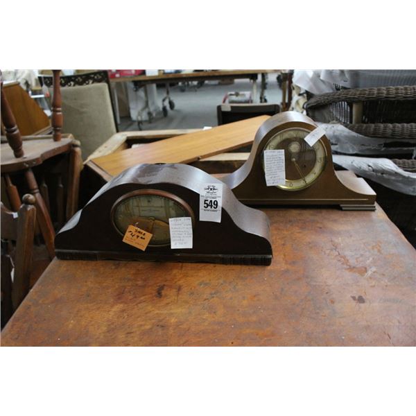 GE/Tambour Vintage Mantle Clocks - 2