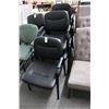 Image 1 : Black Vinyl Padded Armchairs - 5