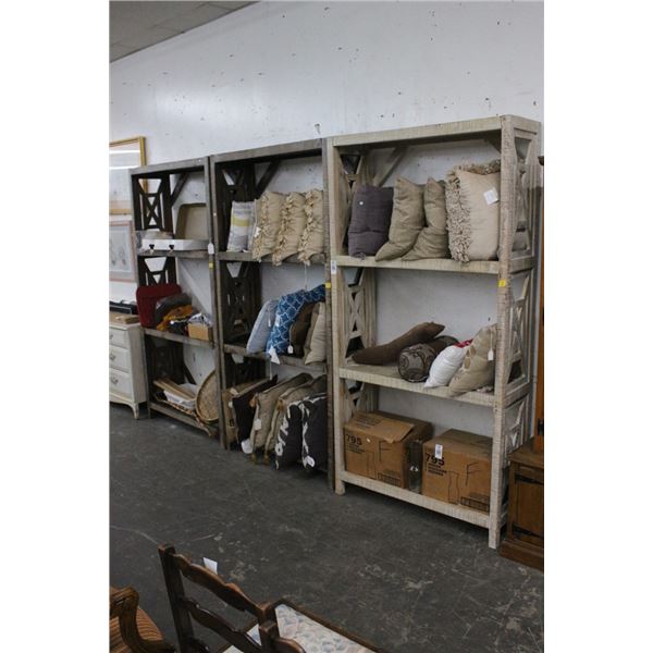 3-Distressed Triple Display Shelf - 3 X $