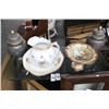 Image 1 : Lidded Compost, Decorator, Pitcher w/Bowl