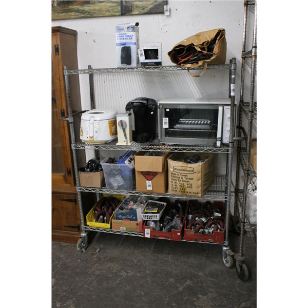 Metro 4 Shelf Cart