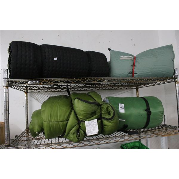Air Mattress 2 w/Sleeping Bags - 2