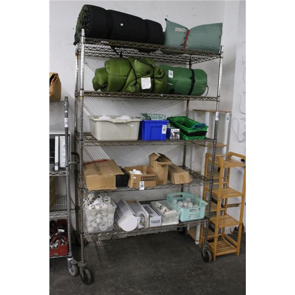 Eagle 5 Shelf Wire Cart