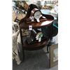 Image 1 : Cherry Queen Anne Double Corner Shelf