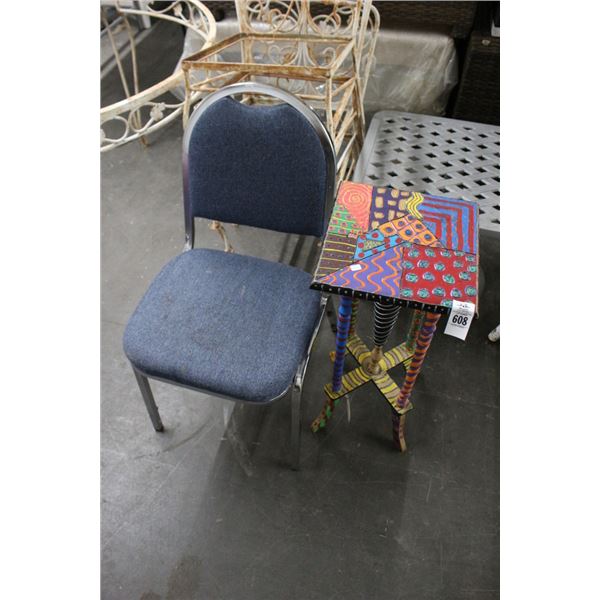 Painted Decorator Table