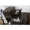 Image 3 : Antique Cast Base Sewing Machine Worktable