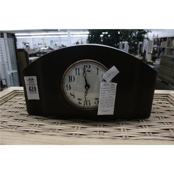 Antique Quartz Mantle Clock