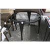 Image 1 : Round Wicker Patio Table Base No Glass/Chairs