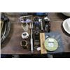 Image 2 : Vintage Hand Planes, Flint Lighters, Oriental Cabinet Lamps, Plexi Glass Stands w/Finials