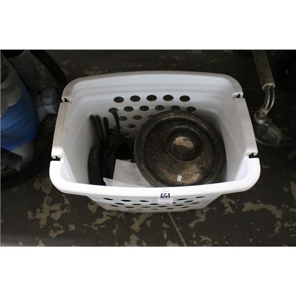 Cast Fry Pans, Silverplate
