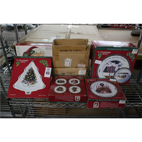 A Christmas Story Holiday Dishes