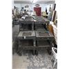 Image 1 : 22-Ornate Distressed End Table - Missing Glass Tops - 22 X $
