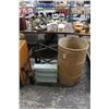 Image 1 : Wooden Gun Rack, Table Base, Wall Shelf, Storage Bucket