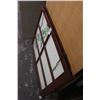 Image 2 : Grape Floral Painted Window Style Glass Hanging Shadowbox