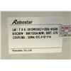 Image 5 : Robostar #RS-120-Z20SS-ST50 Actuator w/Mitsubishi Motor #HG-KR43B Gear Ration: 20 RPM: 3000