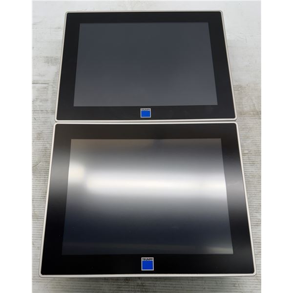 (2) Trumpf #PA10009602 10,4 Zoll Panelcomputer Multitouch