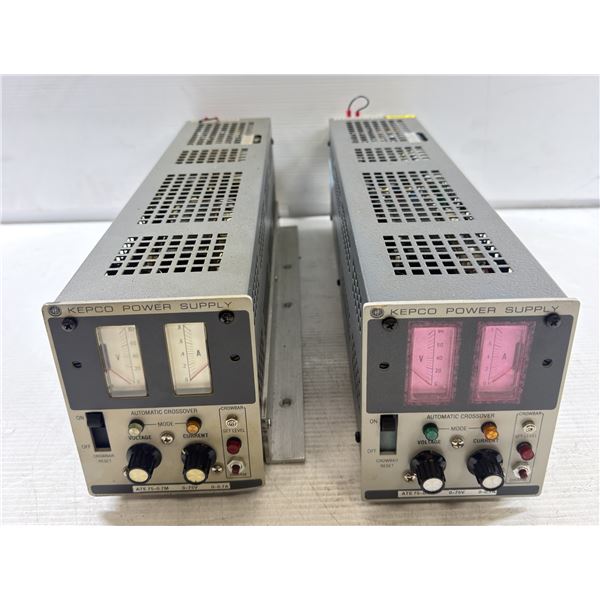 (2) Kepco #ATE 75-0.7M Power Supplies