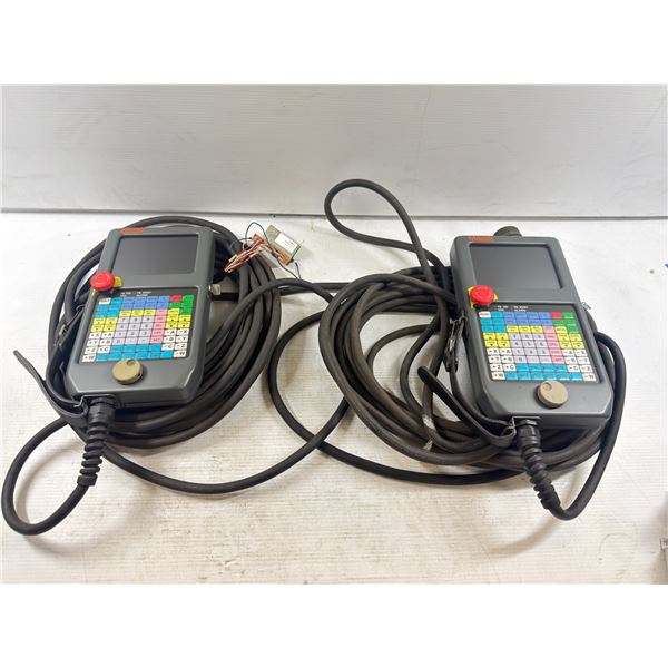 (2) Mazak #MAIF31 / #D80UB011320 Teach Pendants