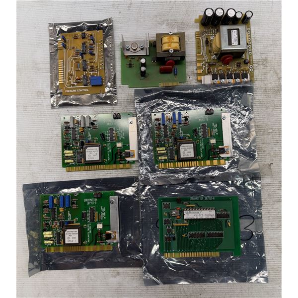 Lot of (7) Misc. Spraymation Circuit Boards